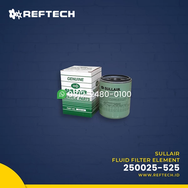 Sullair 250025-525 Oil Filter Element