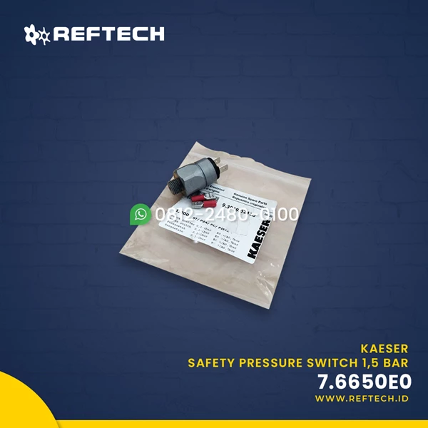 Kaeser 7.6650E0 Safety Pressure Switch 1.5 Bar